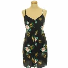 Primark virágmintás sötétkék ruha