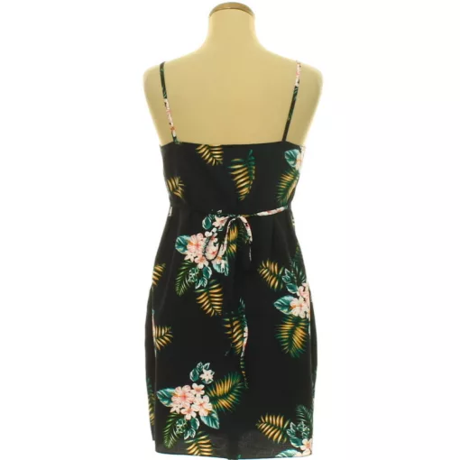 Primark virágmintás sötétkék ruha