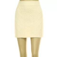 Primark krémszínű kötött szoknya