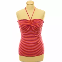 H&M színes csíkos csőtop
