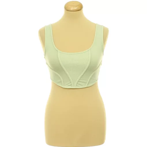 Clockhouse zöld corset top