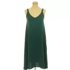 New Collection sötétzöld ruha