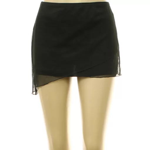 Pretty Little Thing fekete necc szoknya