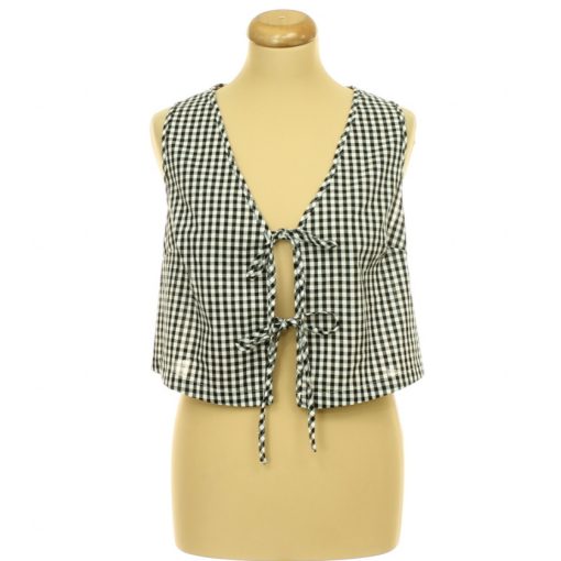 Shein kockás felső