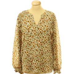 TU virágmintás blúz