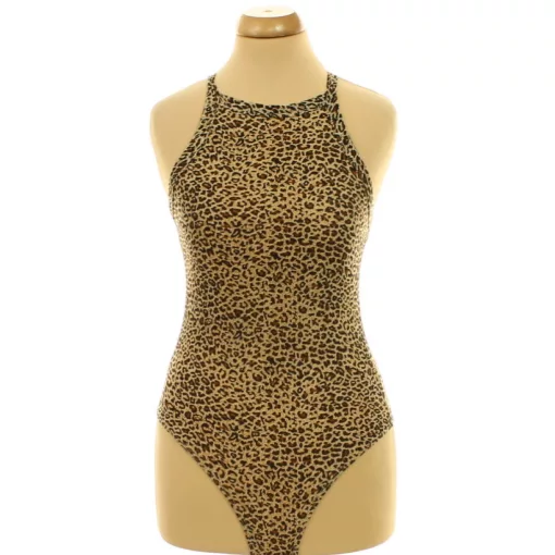 Shein leopárdmintás body