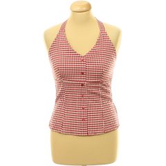 Romwe kockás álgombos felső