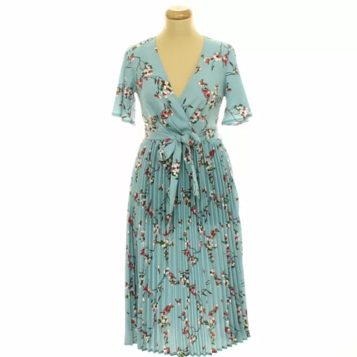 Pretty Little Thing mintás kék ruha