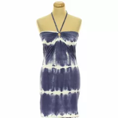 Missguided batikolt kék ruha