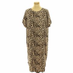 Leopárdmintás pólóruha