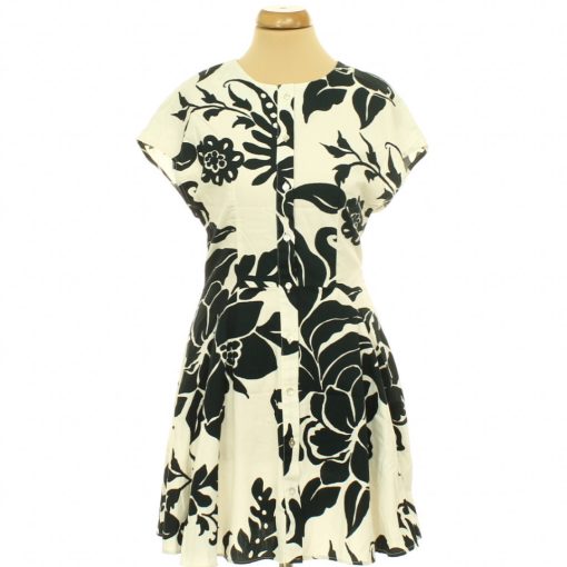 H&M virágmintás pamut ruha