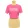 Shein pink elasztikus póló