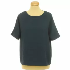 Shein sötétkék lezser felső