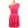 Shein aszommetrikus pink ruha