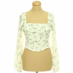 Hollister virágmintás corset top