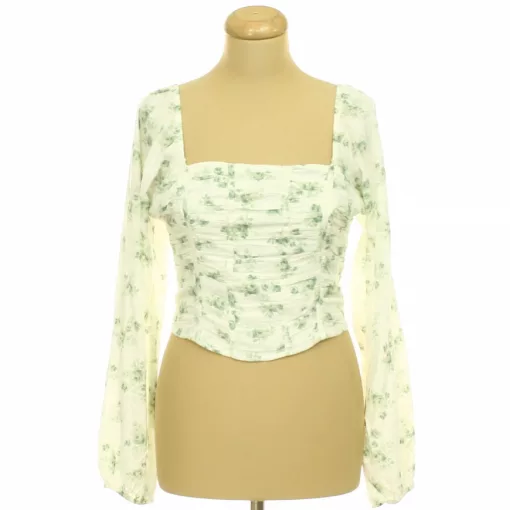 Hollister virágmintás corset top
