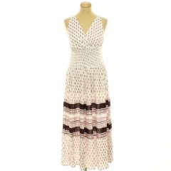 Mintás gumírozott ruha