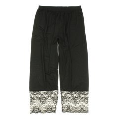 Csipkés fekete nadrág
