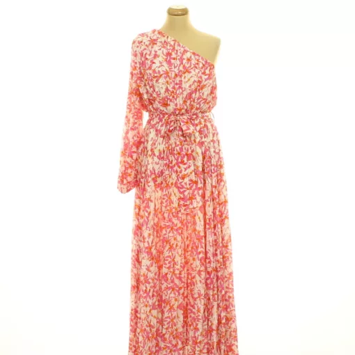 In The Style pliszírozott virágmintás ruha