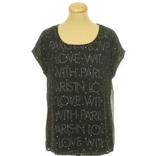 Street One mintás fekete felső