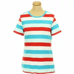 Lands End csíkos pamut póló