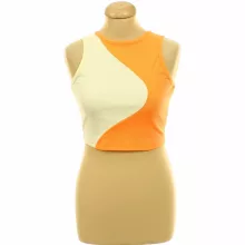 Shein bordázott elasztikus top