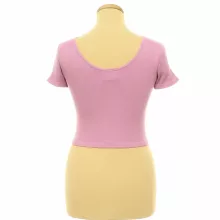 Zara bordázott sztreccs top