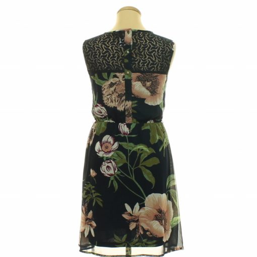 Vero Moda virágmintás sötétkék ruha