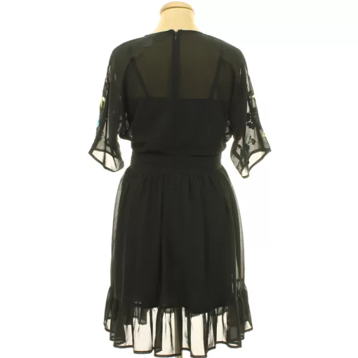 Asos hímzett fekete ruha