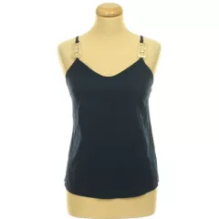 Emery Rose fémdíszes sötétkék felső