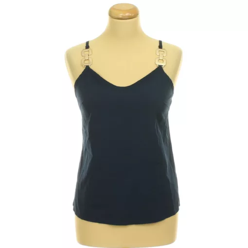 Emery Rose fémdíszes sötétkék felső