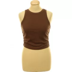 Shein ráncolt barna trikó