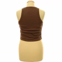 Shein ráncolt barna trikó