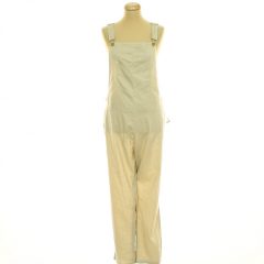 Janina bézs lenkeverék overál