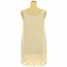 H&M gyöngyös bézs ruha