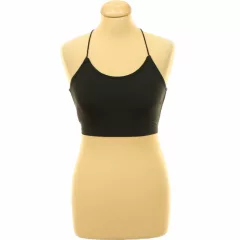 Shein fűzős fekete top