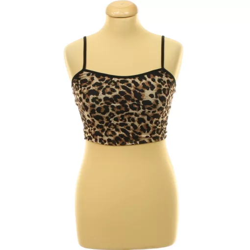 Shein leopárdmintás top