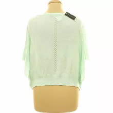 Dorothy Perkins zöld lyukacsos kötésű kardigán