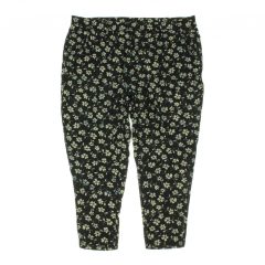 Bonmarché virágmintás fekete nadrág