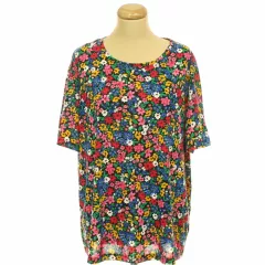 F&F színes virágmintás póló