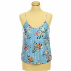 New Look virágmintás pliszírozott felső