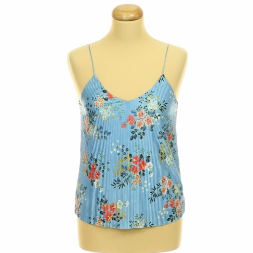 New Look virágmintás pliszírozott felső