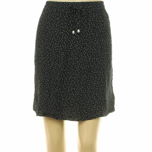 Yessica pöttyös fekete szoknya