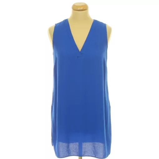 George fűzős kék felső