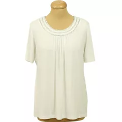 C&A ezüstflitteres póló