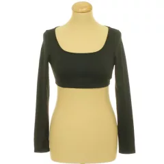 Shein fekete elasztikus top