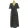 Virágmintás sötétkék ruha