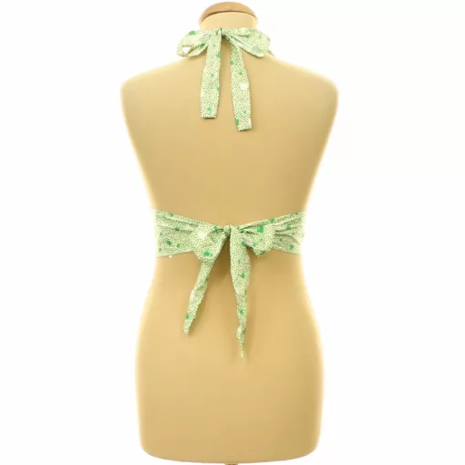 Shein mintás zöld top