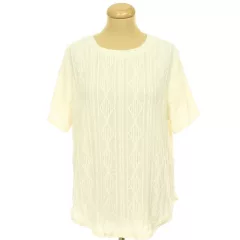 Shein áttört mintás felső