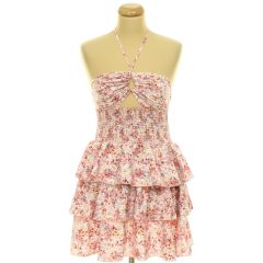 Shein gumírozott virágmintás ruha